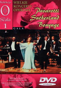 KOLEKCJA LA SCALA KONCERT 1 PAVAROTTI SUTHERLAND DVD - 2860153327