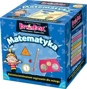 BRAINBOX MATEMATYKA EDUKACJA GRA PLANSZOWA - 2860154230