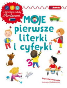 MOJE PIERWSZE LITERKI I CYFERKI Z ELEMENTAMI METODY MONTESSORI - 2860154386