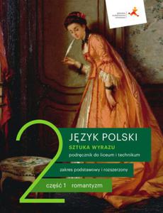 JZYK POLSKI SZTUKA WYRAZU PODR KL 2 CZ 1 ROMANTYZM - 2860155090