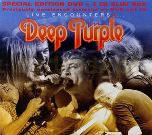 DEEP PURPLE LIVE ENCOUNTERS SLIM 2CD DVD - 2860155575