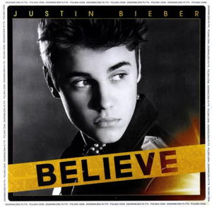 JUSTIN BIEBER BELIEVE CD AS LONG AS YOU LOVE ME