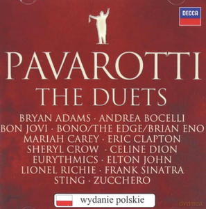 LUCIANO PAVAROTTI THE DUETS CD LIVE LIKE HORSES - 2860156234