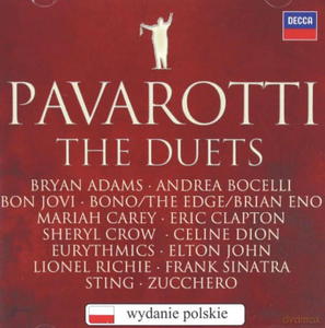 LUCIANO PAVAROTTI THE DUETS CD LIVE LIKE HORSES - 2860156235