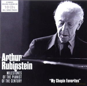 ARTHUR RUBINSTEIN MY CHOPIN FAVORITES 10 CD - 2860156381