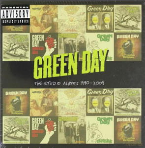 GREEN DAY STUDIO ALBUMS 1990 2009 8 CD KNOWLEDGE - 2860156491