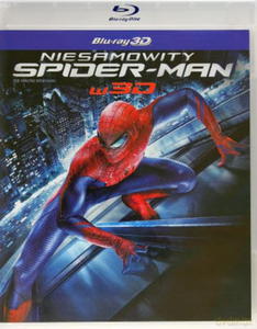 NIESAMOWITY SPIDER MAN 3D BLU RAY - 2860157794