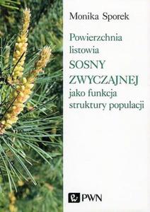 POWIERZCHNIA LISTOWIA SOSNY ZWYCZAJNEJ M SPOREK