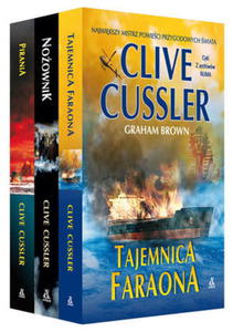 PAKIET TAJEMNICA FARAONA NOOWNIK PIRANIA C CUSSLER - 2860161452