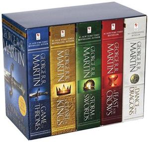 GAME OF THRONES 5 COPY BOXED SET GEORGE R R MARTIN - 2860163112