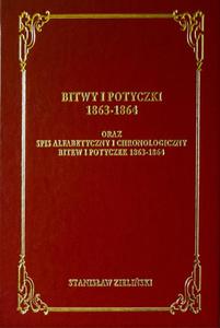 BITWY I POTYCZKI 1863-1864 MAPA BITEW S ZIELISKI - 2860164899