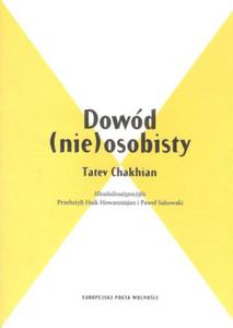 DOWD (NIE) OSOBISTY CHAKHIAN CYRK DLA DOROSYCH - 2860165689