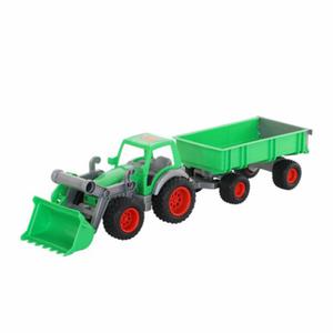 FARMER TECHNIK TRAKTOR LADOWARKA Z PRZYCZEPA - 2860167623