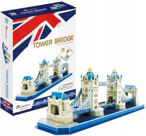 PUZZLE 3D 52 ELEMENTY TOWER BRIDGE CUBICFUN - 2860167847