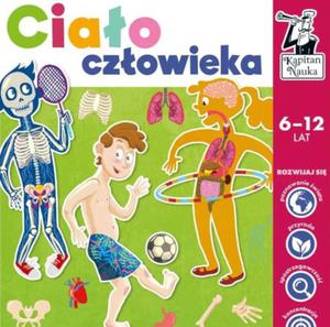 KAPITAN NAUKA GRA PLANSZOWA CIALO CZLOWIEKA - 2860168210