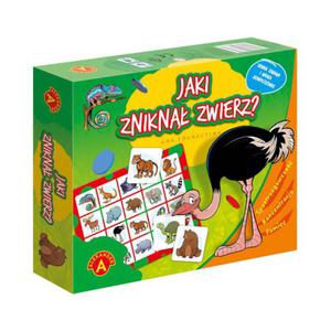 GRA EDUKACIJNA PLANSZOWA Jaki znikn zwierz? - 2860168374