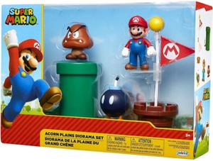 SUPER MARIO ZESTAW FIGUREK AKCESORIA - 2860169519