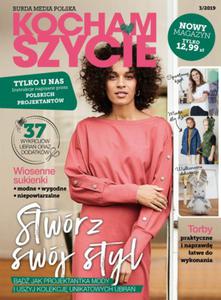 3/2019 KOCHAM SZYCIE BURDA SUKIENKI TORBY - 2860170922