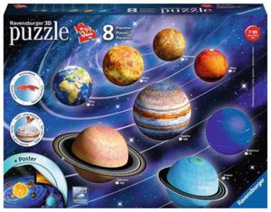 PUZZLE 3D 522 EL UKAD SONECZNY 8 PLANET - 2860171210