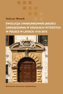 EWALUACJA UWARUNKOWA JAKOCI ZARZDZANIA WAWAK - 2860172317