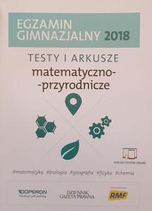 EGZAMIN 2018 TESTY MATEMATYCZNO-PRZYRODNICZE - 2860173722