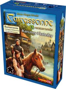 CARCASSONNE KARCZMY I KATEDRY 2 EDYCJA GRA PLANSZOWA - 2860176336