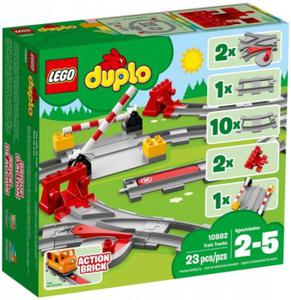 LEGO DUPLO 10882 TORY KOLEJOWE KLOCKI NOWE - 2860177026
