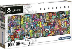 PUZZLE 1000 ELEMENTW PANORAMA TOKIDOKI FOLIA - 2860177090