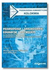 PEDAGOGIKA I ZARZDZANIE EDUKACJ WITKOWSKI NOWA - 2860177460