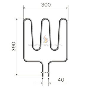 Grzaka N1500 (1500W) Grzaka do sauny Narvi 1500W - 2832613551