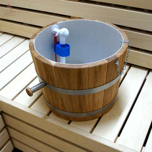 Wiadro prysznicowe do sauny (dbowe, 30 litrów) Wiadro prysznicowe do sauny (30...