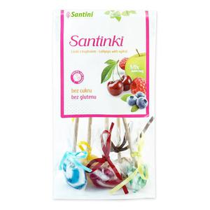 Lizaki z Ksylitolem Santinki Mix 50 g (5 x 10 g) - Santini - 2861091639