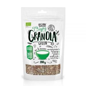 Bio Granola Green 200 g - Diet Food - 2869570346