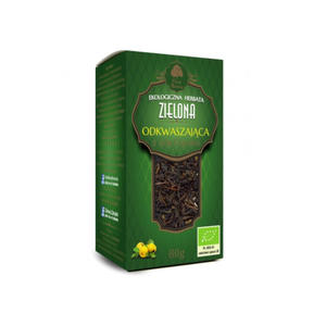 Herbata Zielona Odkwaszajca Bio 80 g Dary Natury - 2861091766