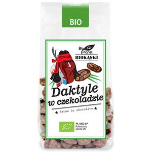 Daktyle w Surowej Czekoladzie Bio 100 G - Bio Planet - 2861091767