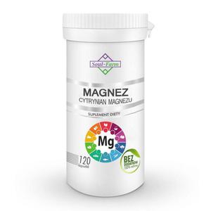 Cytrynian Magnezu 650 Mg 120 Kapsuek Soul Farm - 2872510345