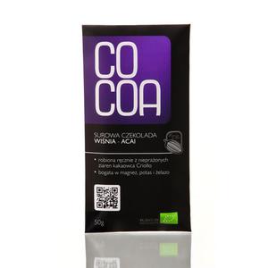 Czekolada Winia - Acai Bio 50 g - Cocoa - 2829357251