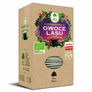 Herbatka Owoce Lasu Eko 62,5 g (25 x 2,5 g) - Dary Natury - 2872510353