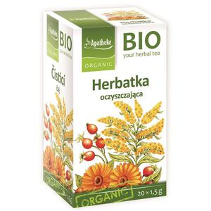 Herbatka Oczyszczajca Bio 20 x 1,5 g Apotheke - 2829357279