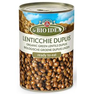 Soczewica Zielona Dupuis Puszka Bio 400 g La Bio Idea - 2861092144