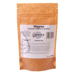 Magnez Cytrynian Magnezu w Proszku 100 g Suplement Diety - Natur Planet - 2872197842