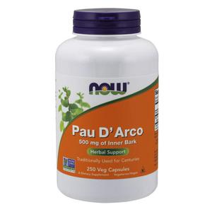 Pau D'arco (La Pacho) 500 mg 250 Kapsuek - Now - 2872197846