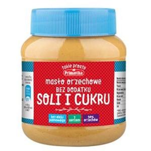 Pasta Orzechowa z Arachidw Bez Dodatku Soli i Cukru 350 g Primavika - 2829357306