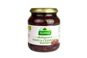 Fasola Czerwona Kidney w Zalewie Bio 360 g (240 g) - Eko-Wital - 2861092368