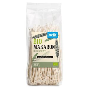 Makaron Orkiszowy Spaghetti Luksusowe Bio 250 g - Niro - 2861092461