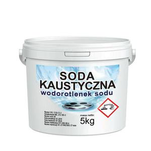 Soda Kaustyczna Wodorotlenek Sodu 5 kg - Vitafarm - 2861092542