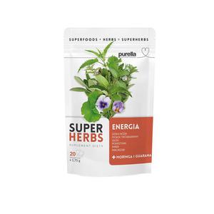 SuperHerbs Energia Saszetki 20 x 1,75 g Purella