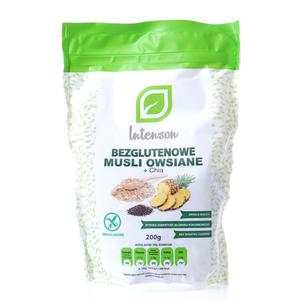 Musli Bezglutenowe z Nasionami Chia 200 g - Intenson - 2861092852