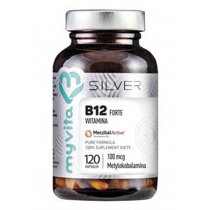 Silver Pure Witamina B12 Forte 120 Kapsuek - MyVita - 2872510390