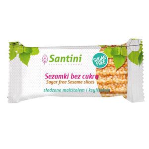 Sezamki z Ksylitolem i Maltitolem 27 g - Santini - 2869570542